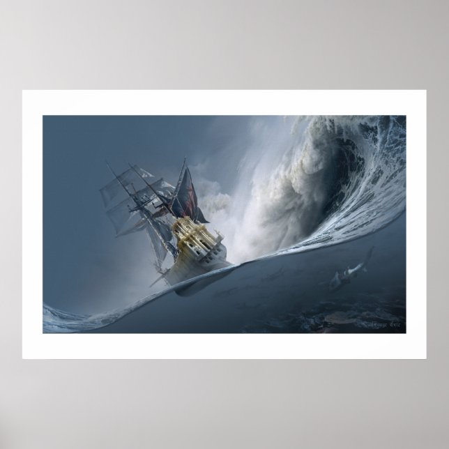 Póster La última ola (Frente)