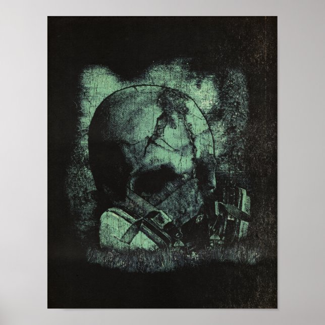 Póster La Última Respiración - Calzado Tecnodistópico (Frente)