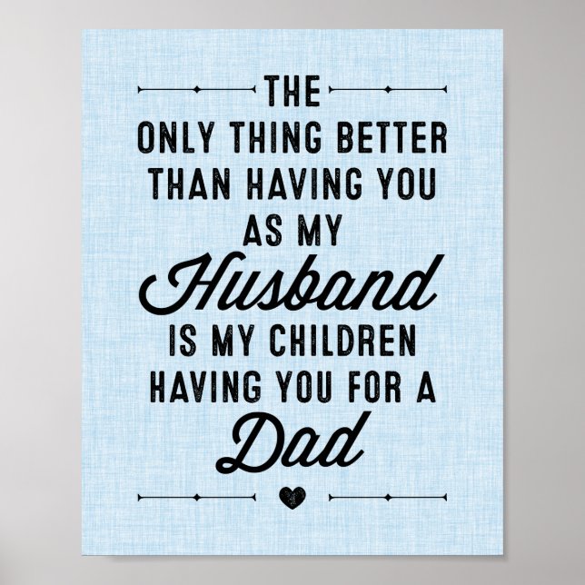 Póster La única cosa mejor tipografía impresa (Frente)