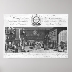 Póster La única fabricación en Francia de buenas