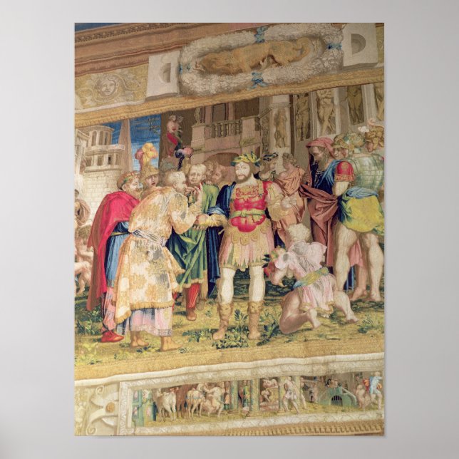 Póster La unificación de los Estados (Frente)