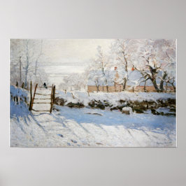Póster La Urraca (1868–1869) | Claude Monet