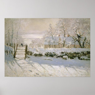 Póster La urraca, 1869