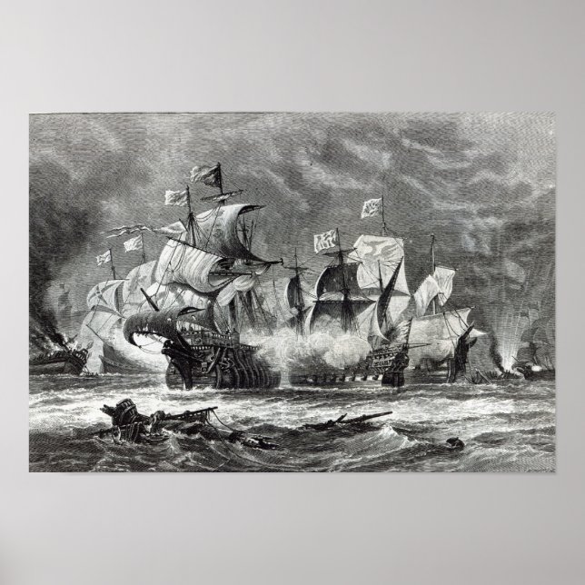 Póster La vanguardia, bajo Sir William Winter (Frente)