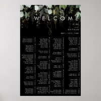 La vegetación y la hoja de oro | Poster alfabético