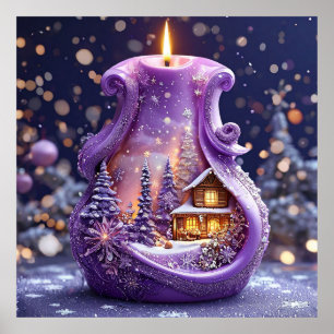 Póster La vela decorativa