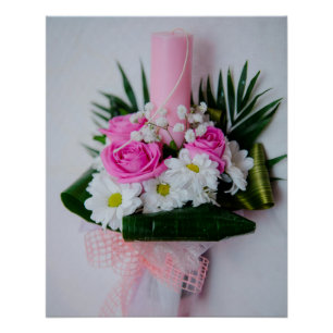 Póster La vela del bautismo