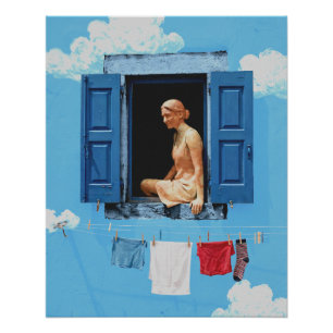 Póster La Ventana Azul