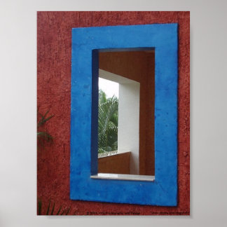 Póster La ventana en Riviera Maya, México
