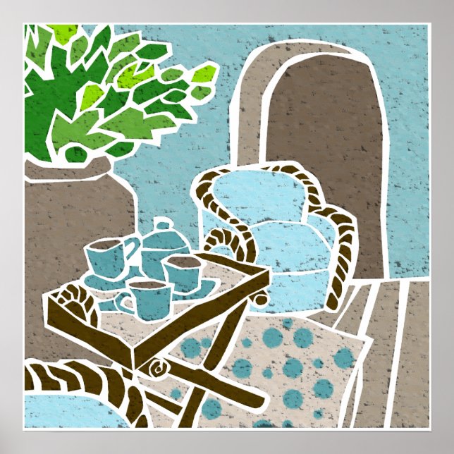 Póster La veranda (Frente)