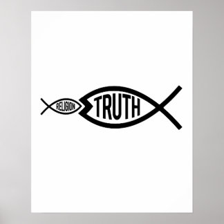 Póster La verdad es mayor que la religión