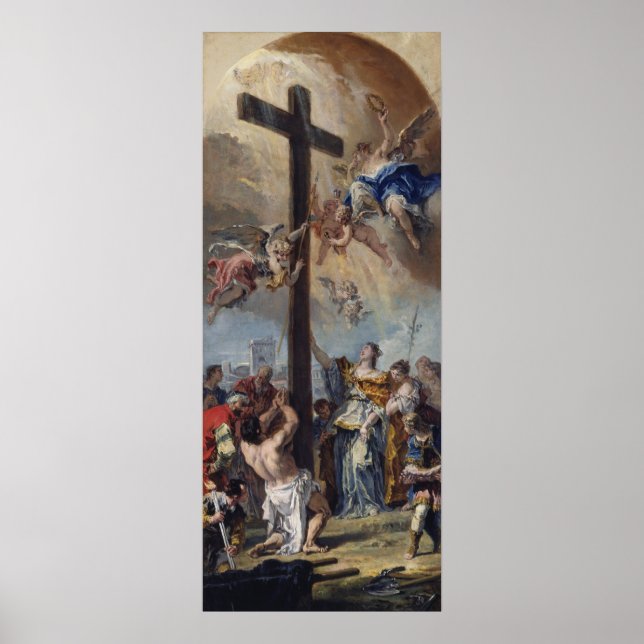 Póster La verdadera cruz - Poster Bella Artes de Sebastia (Frente)