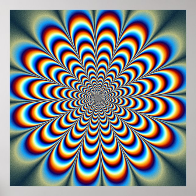 Póster "La verdadera fuerza es la flor de la Sabiduría" (Frente)