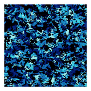 Póster La verdadera locura azul...