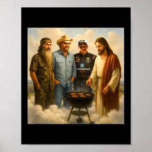 Póster La Verdadera Reunión De Pandillas En El Cielo Phil