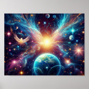 Póster La vibración del Universo