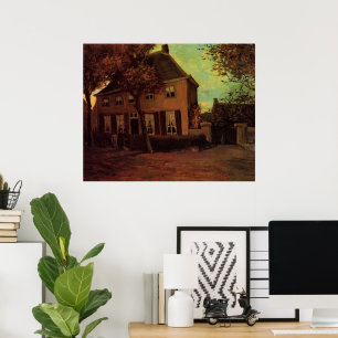 Póster La vicaría en Nuenen por Vincent van Gogh