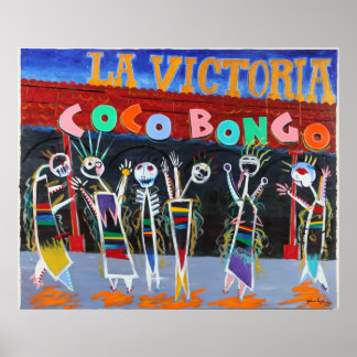Póster La Victoria Coco Bongo