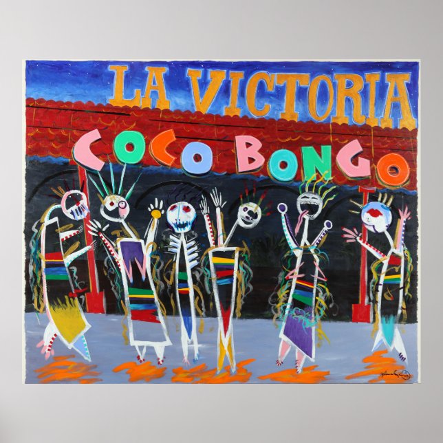 Póster La Victoria Coco Bongo (Frente)