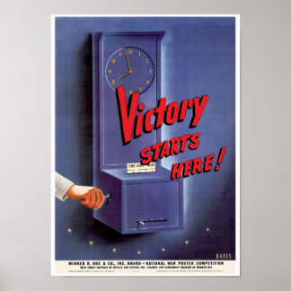 Póster ¡La Victoria Comienza Aquí!