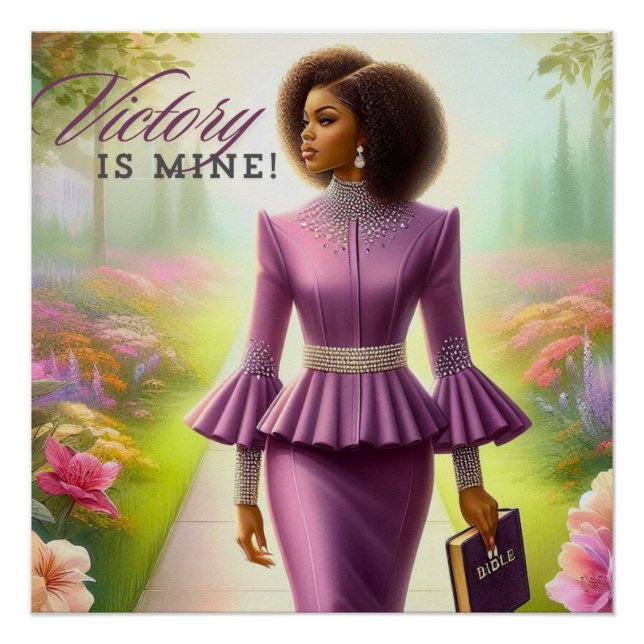 Póster ¡La victoria es mía! (Anverso)