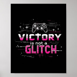Póster La Victoria No Es Un Jugador De Citas De Juego Des