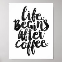 La vida comienza después del café