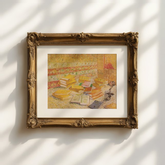 Póster La vida con las novelas francesas | Vincent Van Go (Subido por el creador)