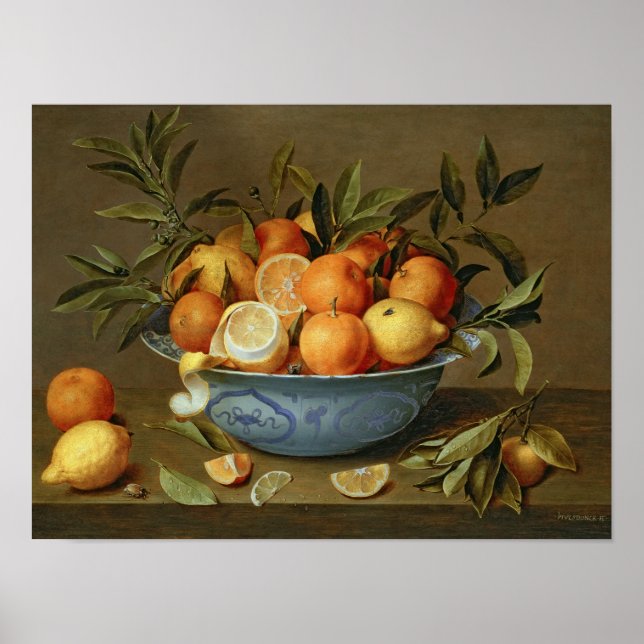 Póster La vida con Naranjas y leones (Frente)
