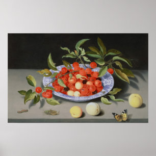 Póster La vida de cerezas y melocotones