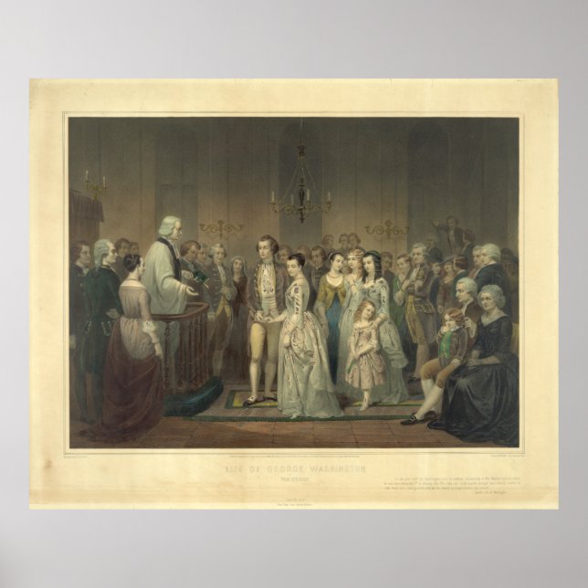 Póster La vida de Geo Wshgton El ciudadano de Junius Stea (Frente)