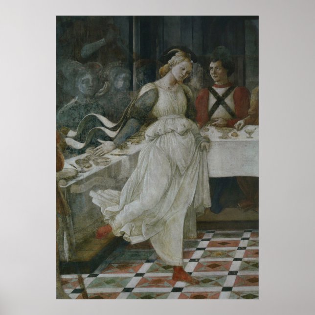 Póster La vida de Juan Bautista - Banquete de Herodes - L (Frente)