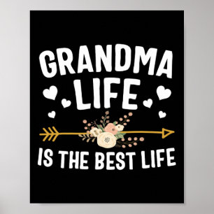 Póster La Vida De Las Abuelas Es El Mejor Día de la Madre
