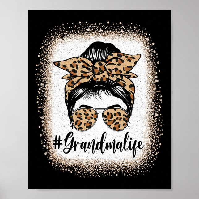 Póster La vida de las abuelas Invitación Mo (Frente)