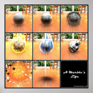 Póster La vida de Marble