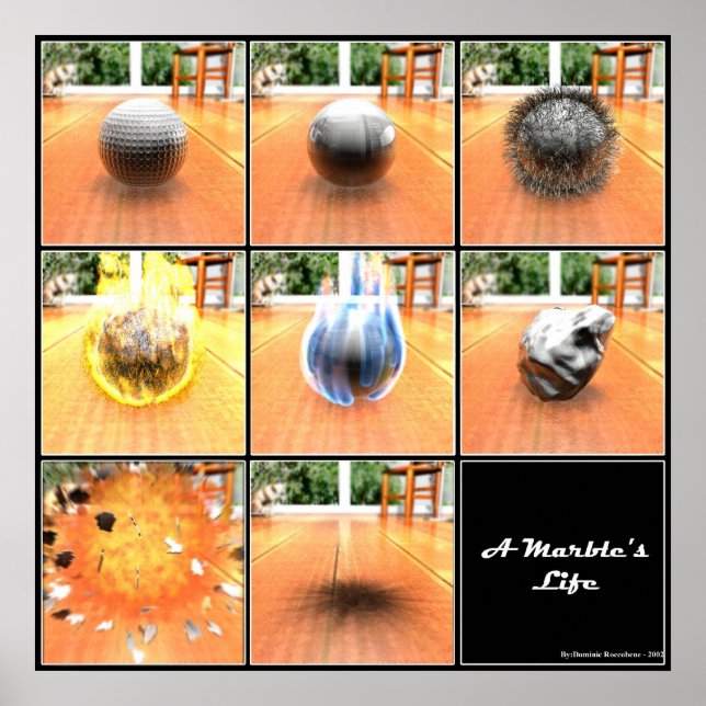 Póster La vida de Marble (Frente)