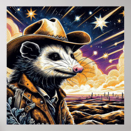 PÓSTER LA VIDA DE OPOSSUM EN EL DESIERTO PLANTEA 7