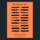 Póster La vida de Pablo<br><div class="desc">El álbum de la vida de Pablo hizo para posters y similares. Excelente para cualquiera interesado en la música de cualquier tipo</div>
