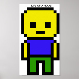 Póster La vida de un poster de noob