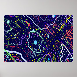 Póster La vida en el espacio