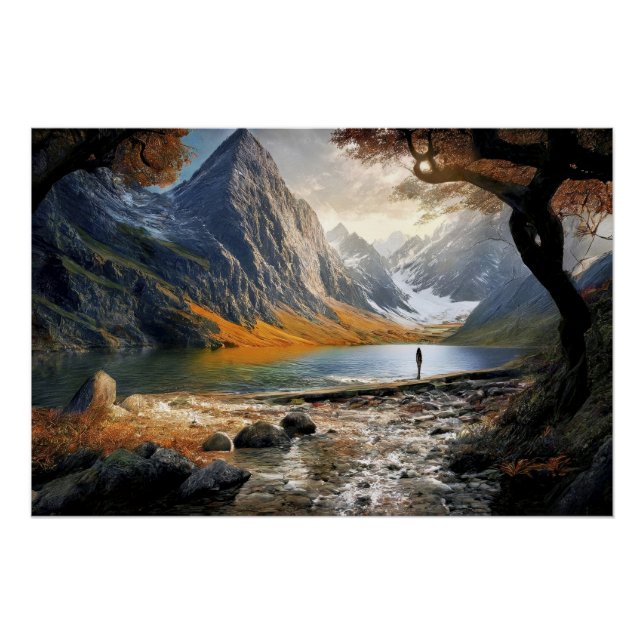 Póster La vida en el Valle de los Gigantes (Anverso)