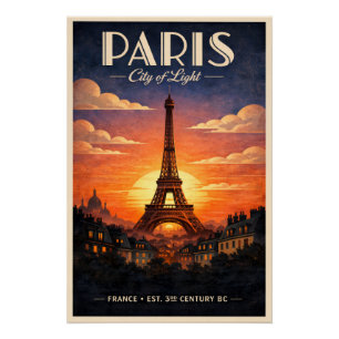 Póster La vida en París