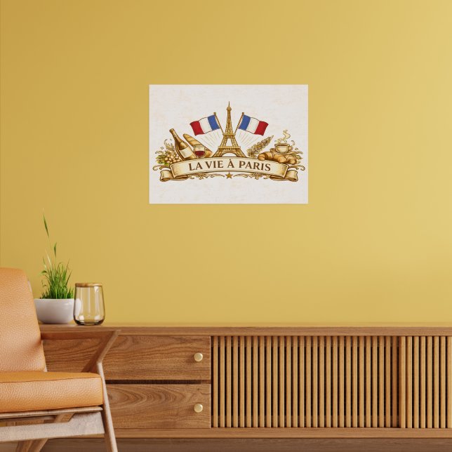 Póster La vida en París (Salón 2)