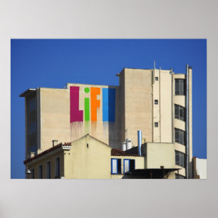 Póster La vida en progreso