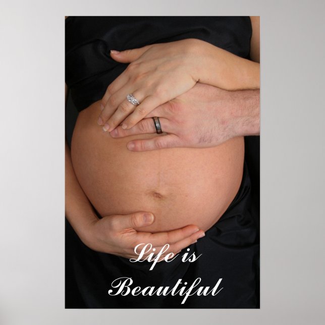 Póster La vida es bella (Frente)