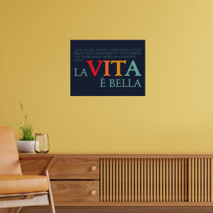 Póster La vida es bella