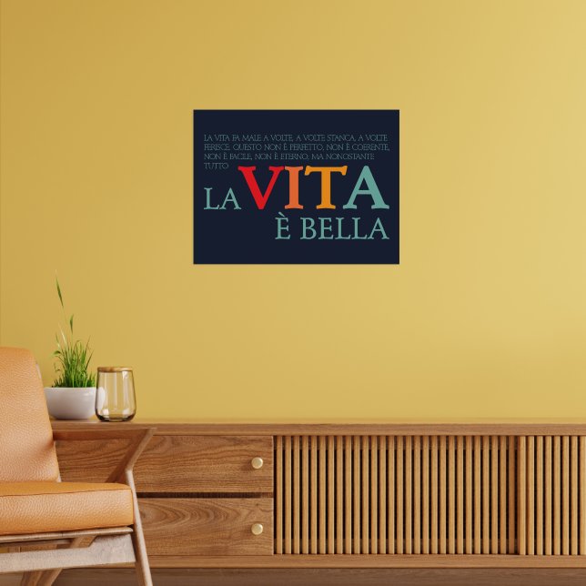 Póster La vida es bella (Salón 2)