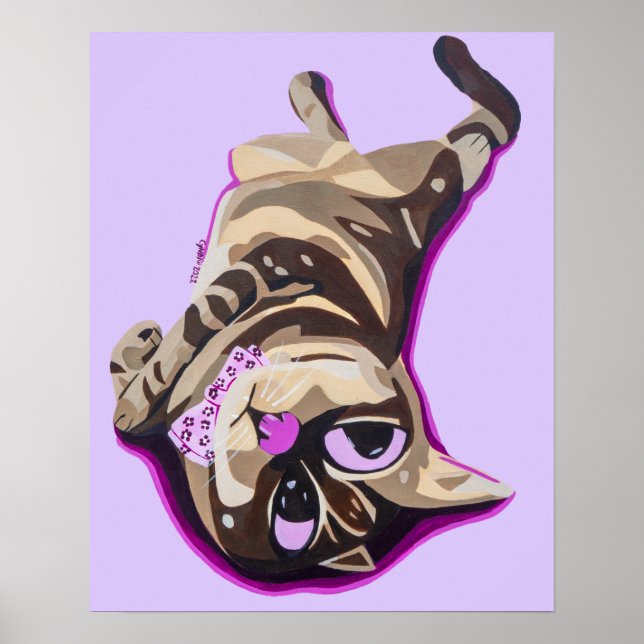 Póster La vida es buena Poster gitana (Frente)