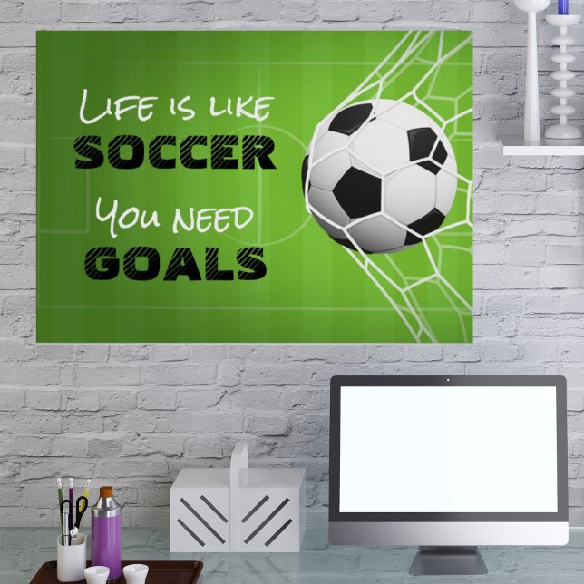Póster La vida es como el fútbol (Subido por el creador)