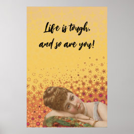 Póster La vida es dura, y tú también